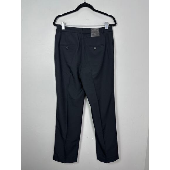 Banana Republic NWT Women’s Black Sculpted Stretch Straight Trouser Pants size 6 - Picture 3 of 10